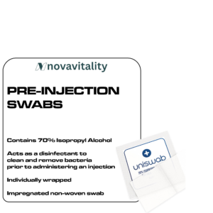 Card Alcohol Pre-Injection Swabs