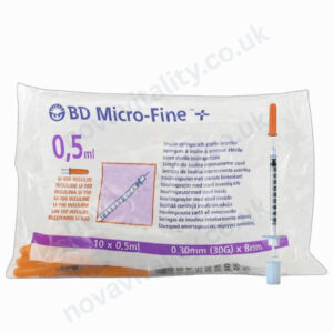 0.5mL 30G 8mm embecta Micro-Fine 30G 8mm 0.5mL