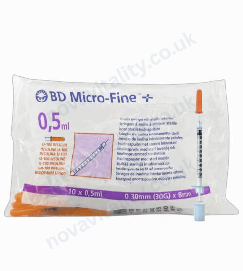 embecta Micro-Fine 30G 8mm 0.5mL